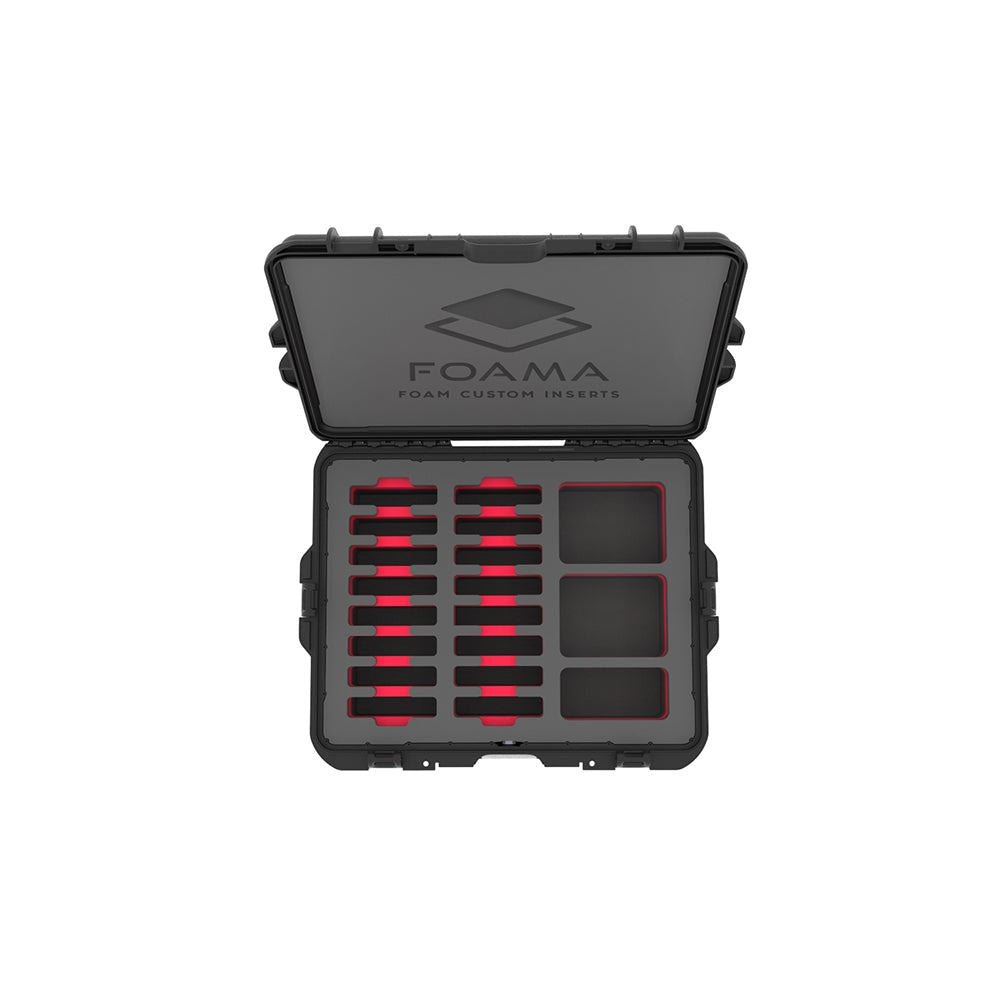 Carry-On Case for a Set of 16 Individual 4 x 5.65 Filter Cases