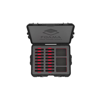 Carry-On Case for a Set of 16 Individual 4 x 5.65 Filter Cases