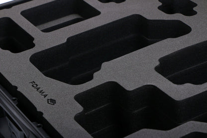 Close-up view 1 of Foama Black Color Carry-on case and Custom Foam Insert for Sony FX-3 Carry-On Case