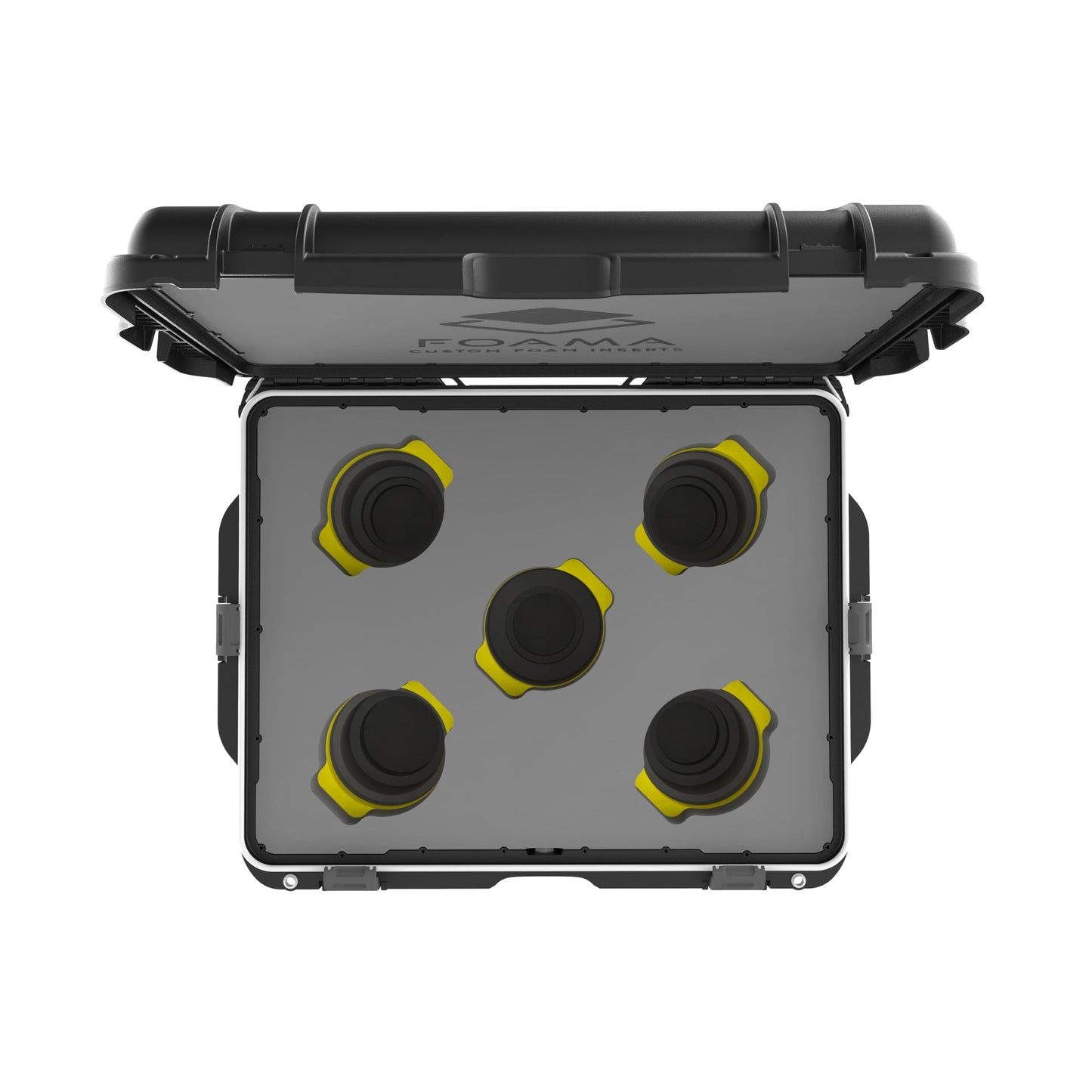 ARRI_Signature_Prime_Lens_Set_18-25-35-40-47_Carry-On_Case_Yellow_TopView_485BK0960YL