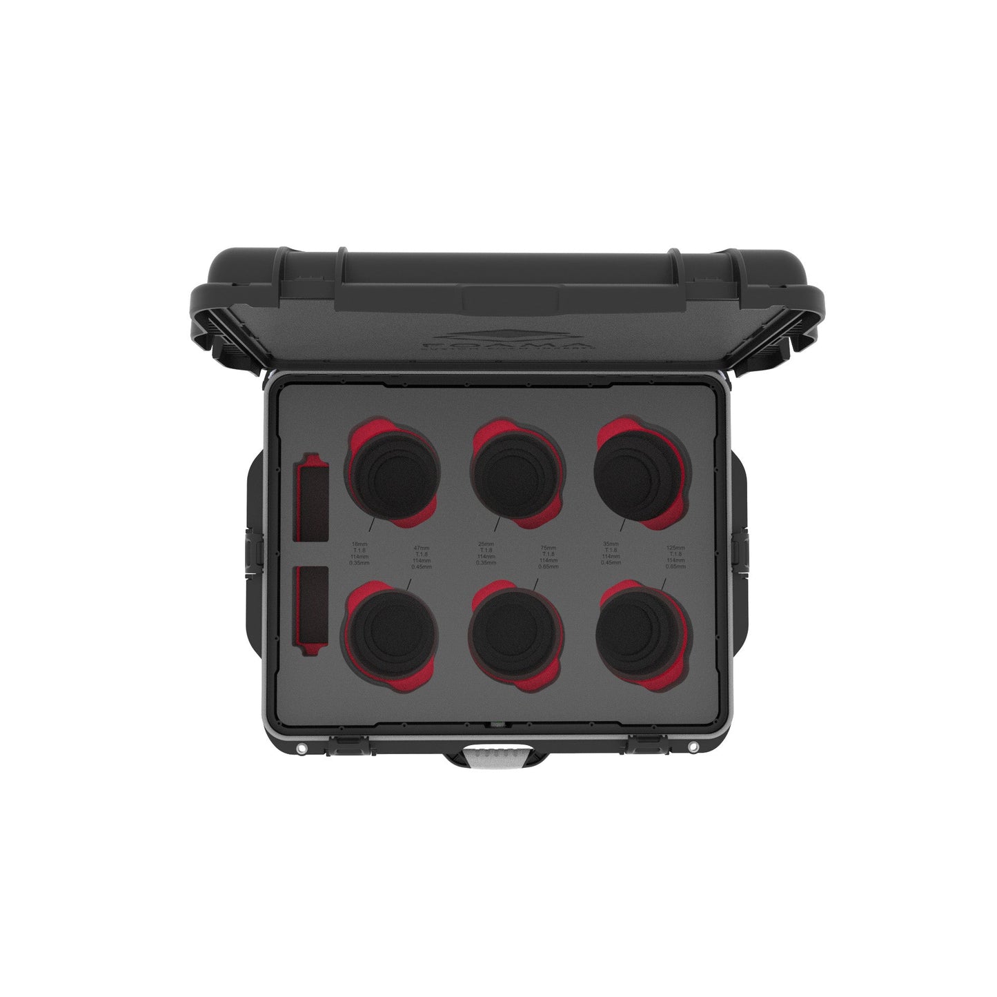 ARRI_Signature_Prime_Set_Of_6_Carry-On_Case_Red_TopView_111BK960RD