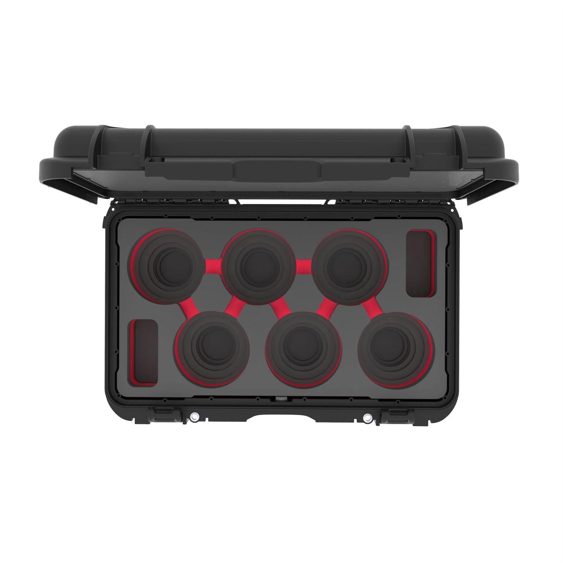 Canon_Sumire_Prime_Set_Of_6_Carry-On_Case_Red_TopView_011BK0935RD