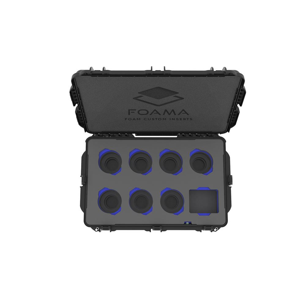 Canon_Sumire_Prime_Set_Of_7_Carry-On_Case_Blue_TopView_208BK0963BL