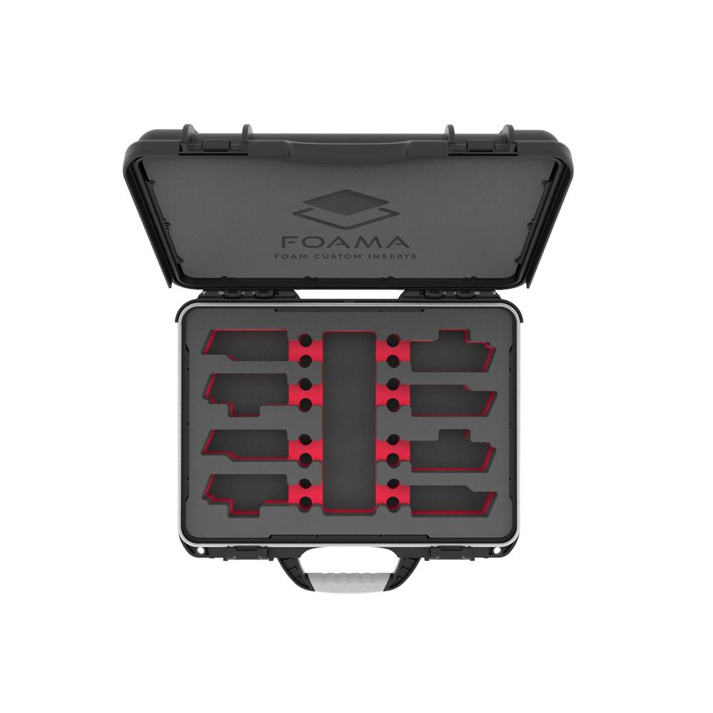 Sennheiser_G4_Portable_Lavalier_Set_Of_4_Carry-On_Case_Red_TopView_055BK0910RD