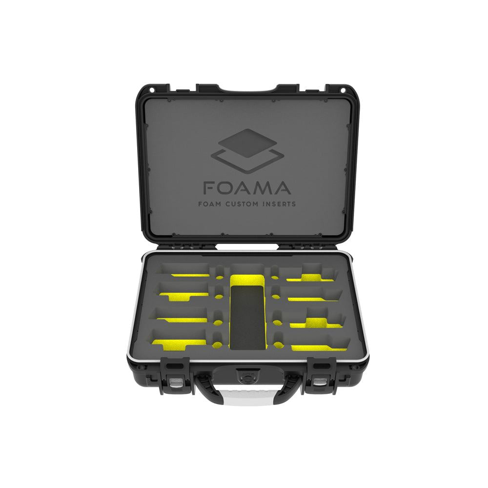 Sennheiser_G4_Portable_Lavalier_Set_Of_4_Carry-On_Case_Yellow_MainView_055BK0910YL