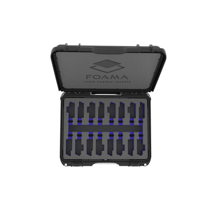 Sennheiser_G4_Portable_Lavalier_Set_Of_8_Carry-On_Case_Blue_TopView_056BK0925BL