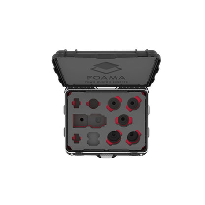 Zeiss_Contax_85_to_200mm_Set_Of_8_Carry-On_Case_Red_TopView_464BK0950RD